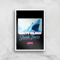 Les Dents de la Mer Amity Island Shark Tours Affiche