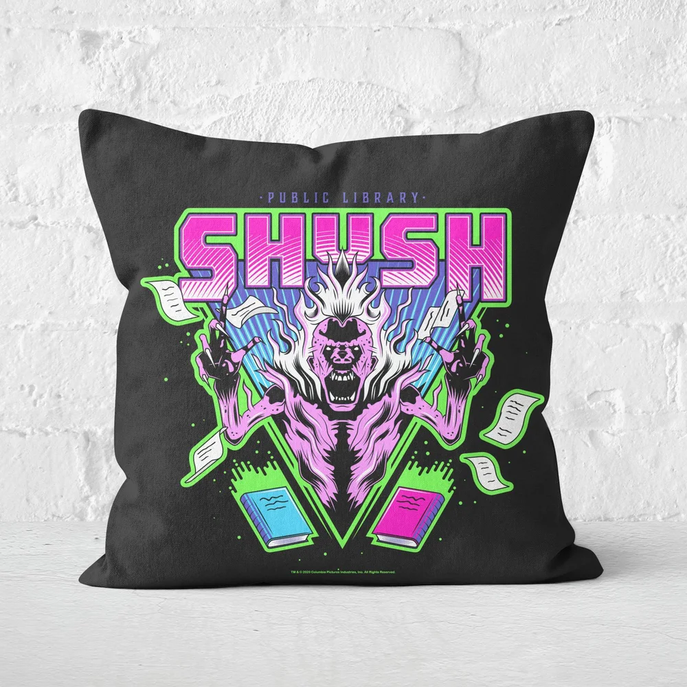SOS Fantômes 80's Neo Coussin Carré - 40x40cm - Soft Touch Image 1