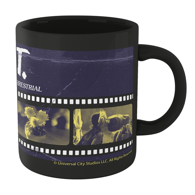 E.T. L'Extra-terrestre Film Reel Mug - Noir