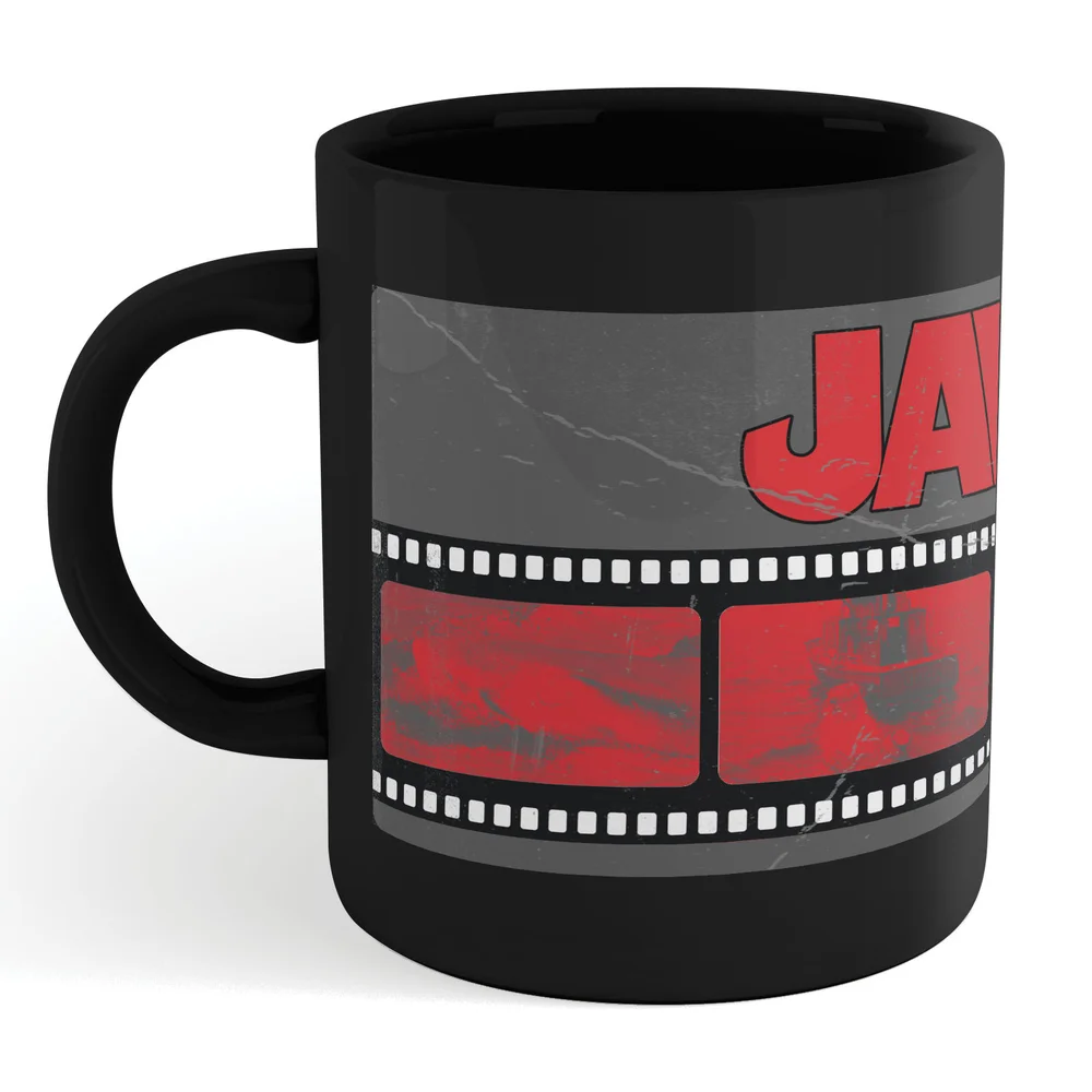 Les Dents de la Mer Film Reel Mug - Noir Image 1