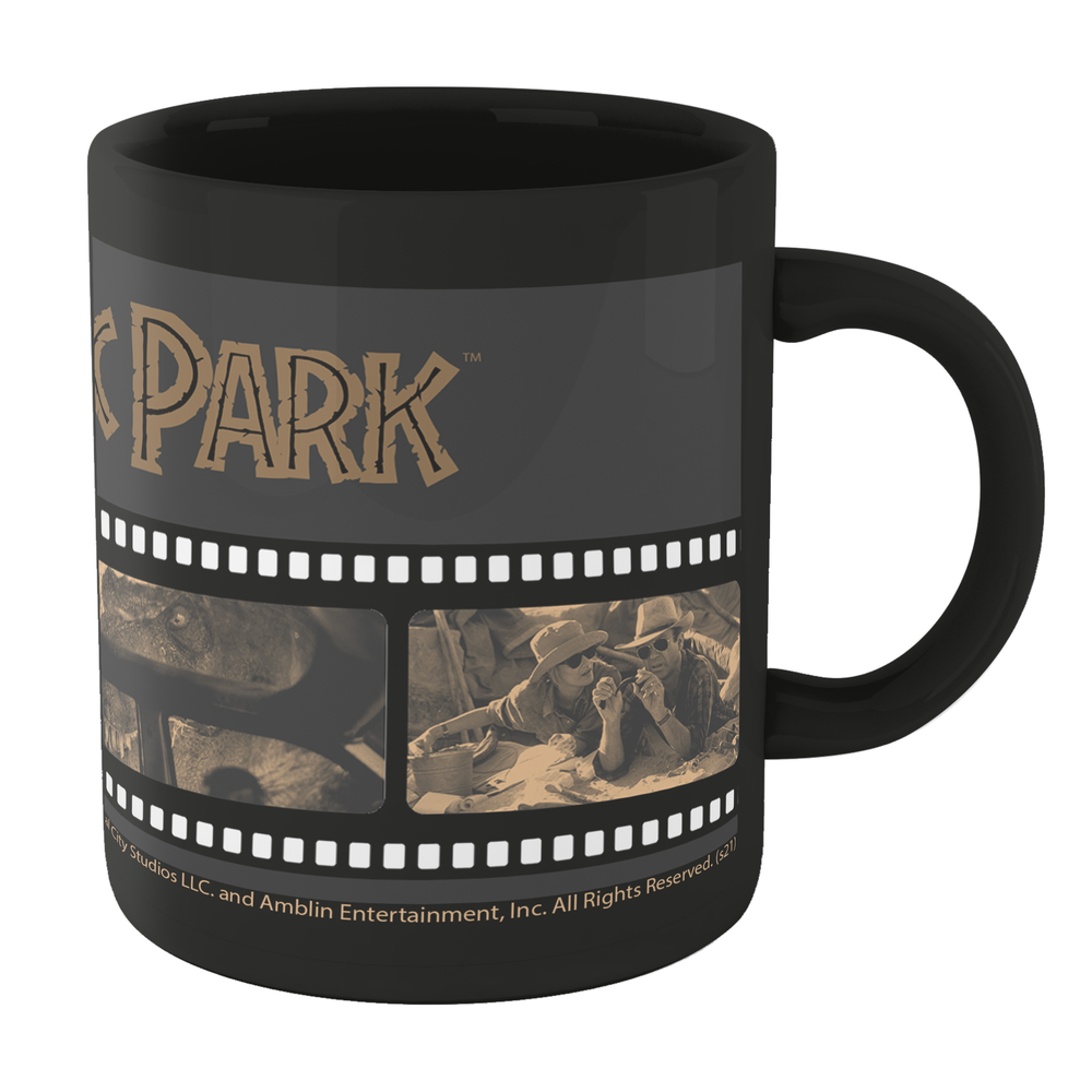 Jurassic Park Film Reel Mug - Noir Image 1