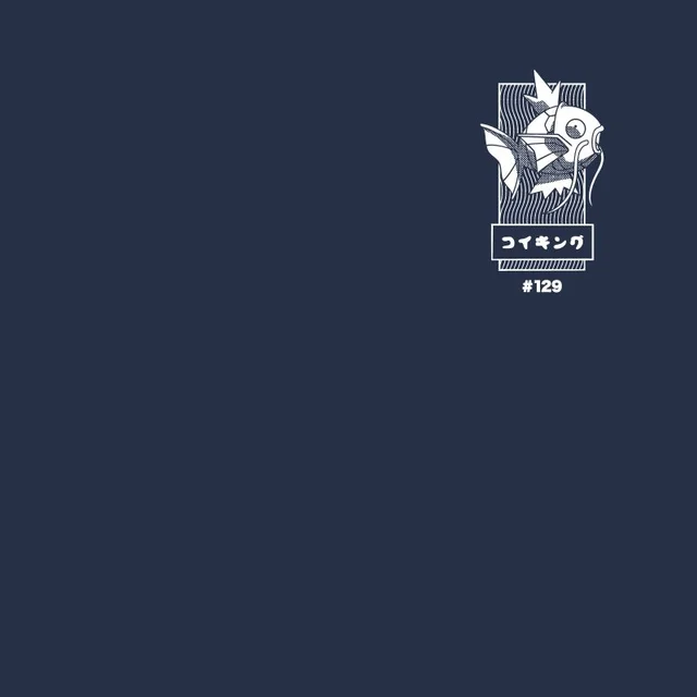 Pokémon Magikarp Evolution Homme T-Shirt - Navy