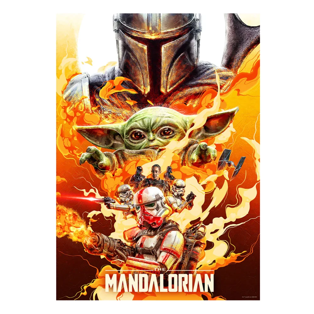 Star Wars The Mandalorian "Redemption" Lithographie par Chris Christodoulou Image 1