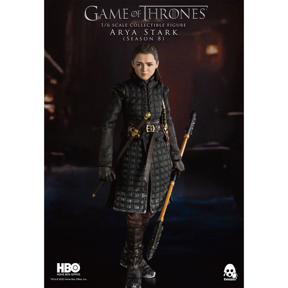 Threezero - Figurine à l'échelle 1:6 Game of Thrones Arya Stark (Saison 8) Image 1