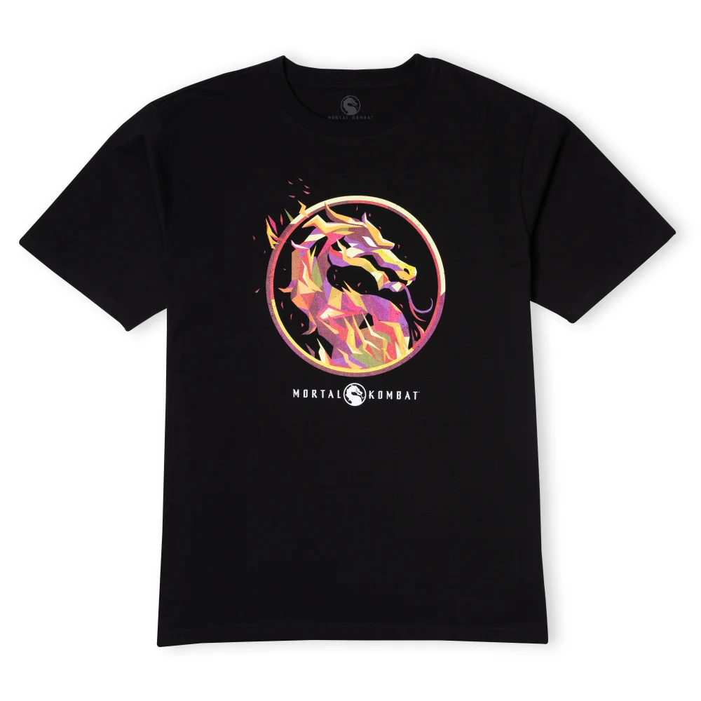 Mortal Kombat Rouge T-Shirt Logo Oversize - Noir - L Image 1