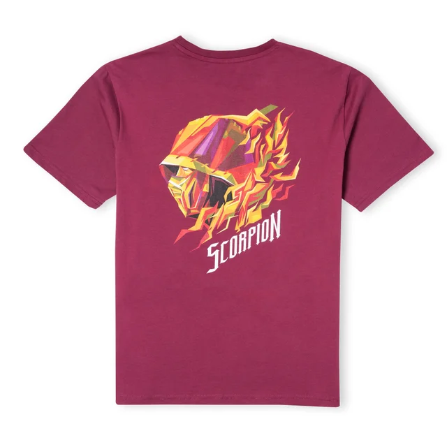 Mortal Kombat Scorpion T-Shirt Unisexe - Bordeaux