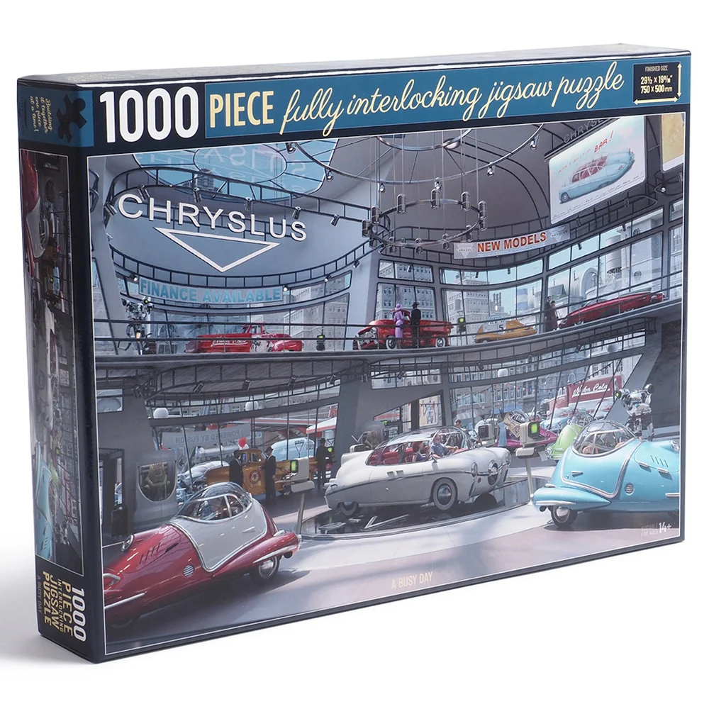 Puzzle Fallout Chryslus Showroom - Une journée bien remplie Image 1