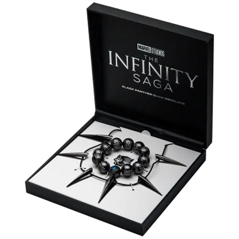 Ensemble de Répliques Collector Black Panther - Collier de T'challa et Perles Kimoyo