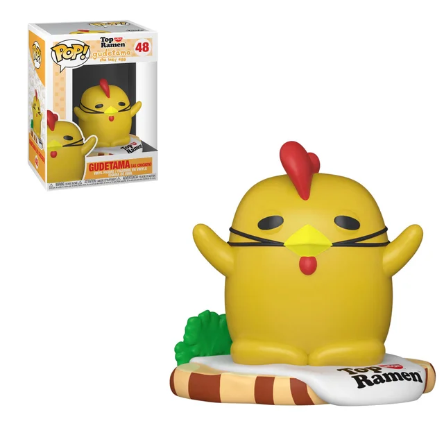 Sanrio Gudetama x Nissin Gudetama Funko Pop Vinyl