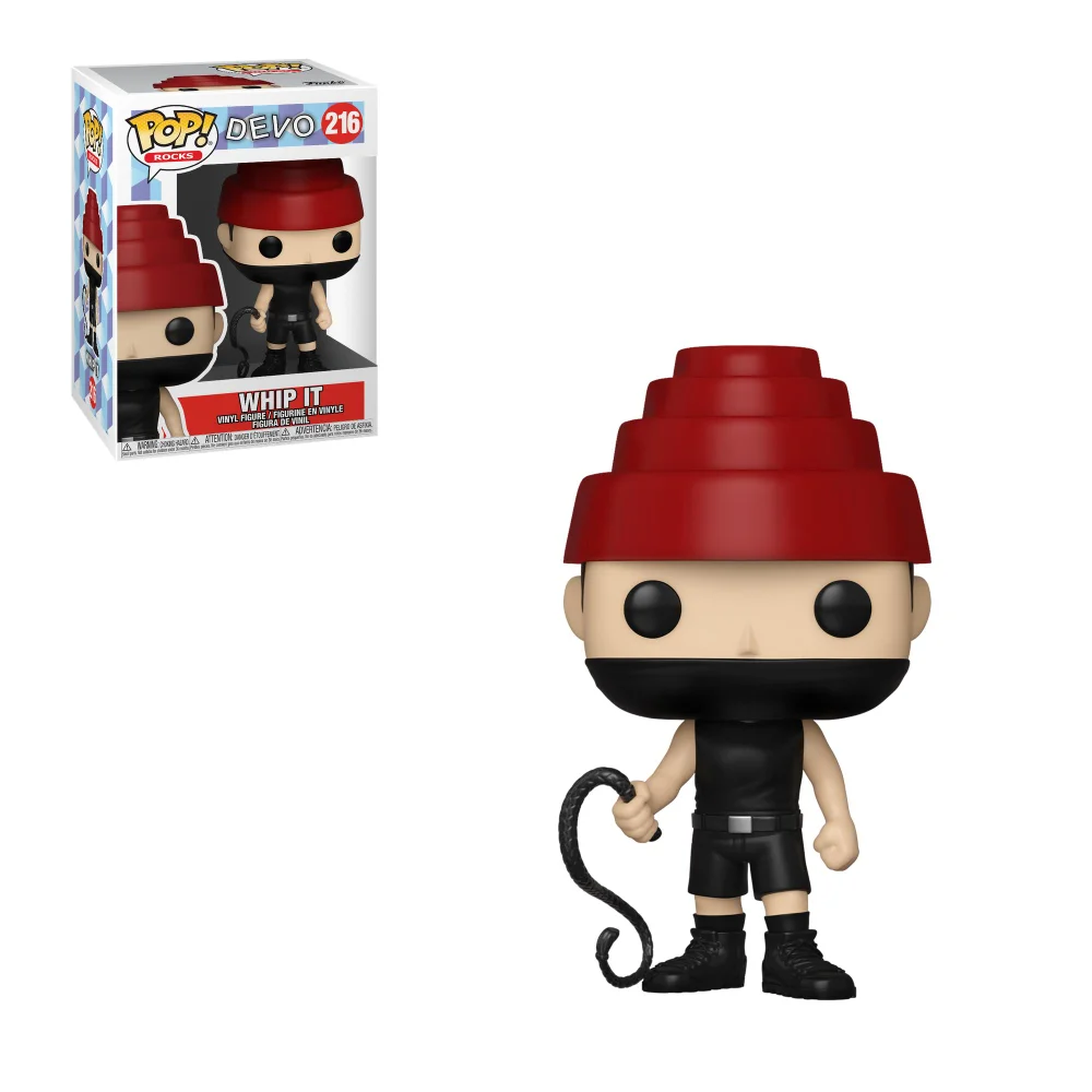 Pop! Rocks Devo Whip It avec Whip Pop! Figurine en vinyle Image 1
