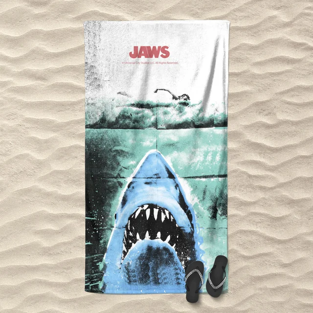 Serviette de plage Les Dents de la Mer Iconic Image - 70*140 cm