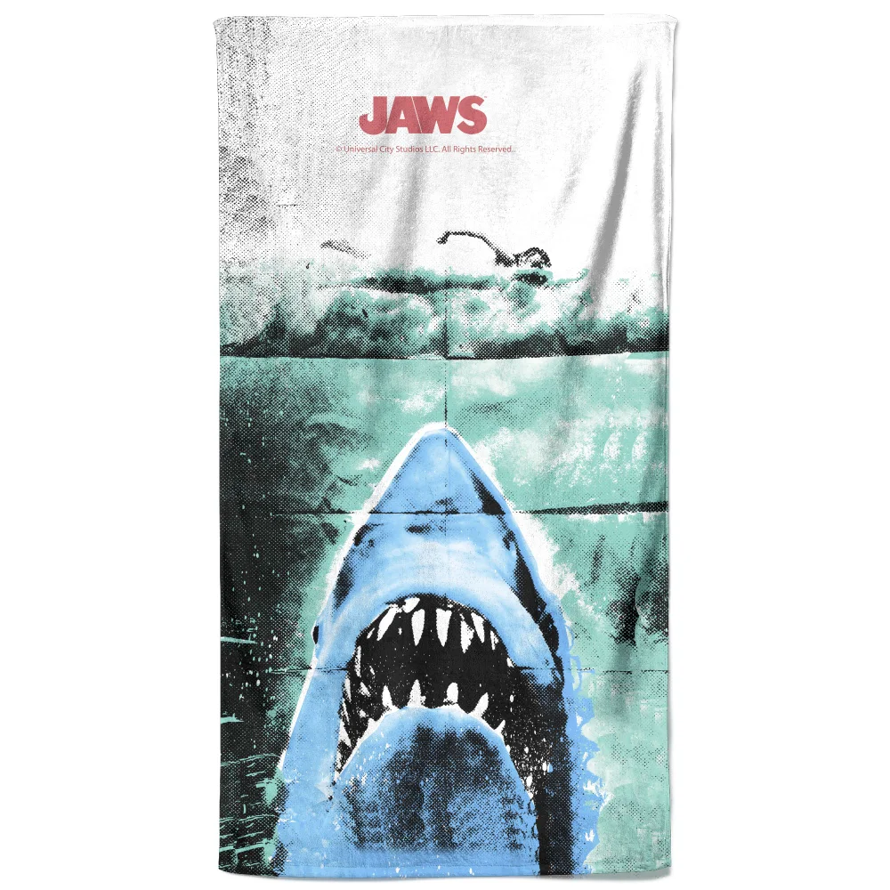 Serviette de plage Les Dents de la Mer Iconic Image - 70*140 cm Image 1