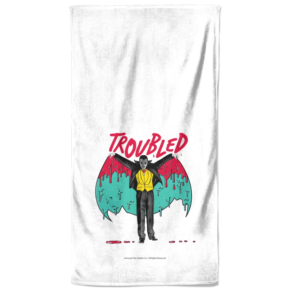 Universal Monsters Dracula Beach Towel Image 1