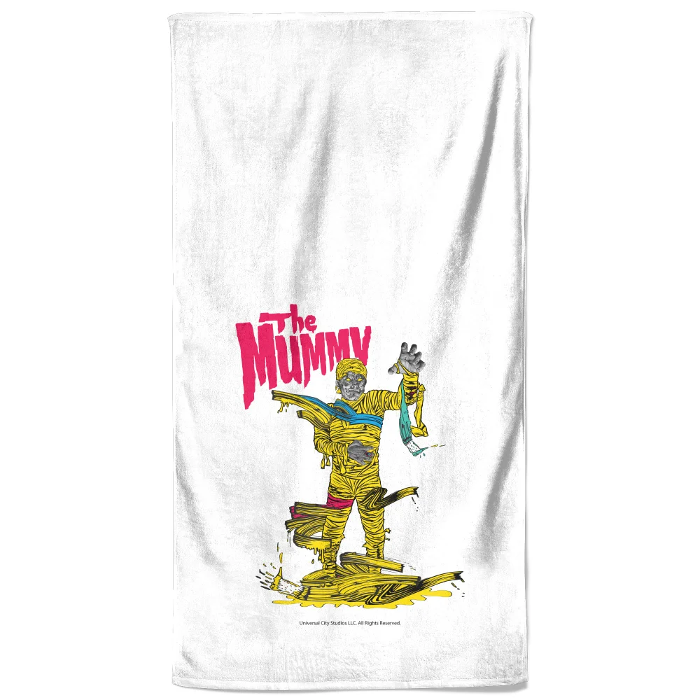 Universal Monsters The Mummy Beach Towel Image 1
