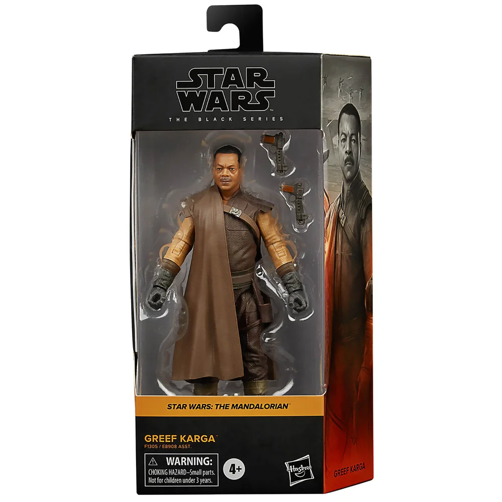 Hasbro Star Wars The Mandalorian Black Series Figurine articulée Greef Karga Image 1