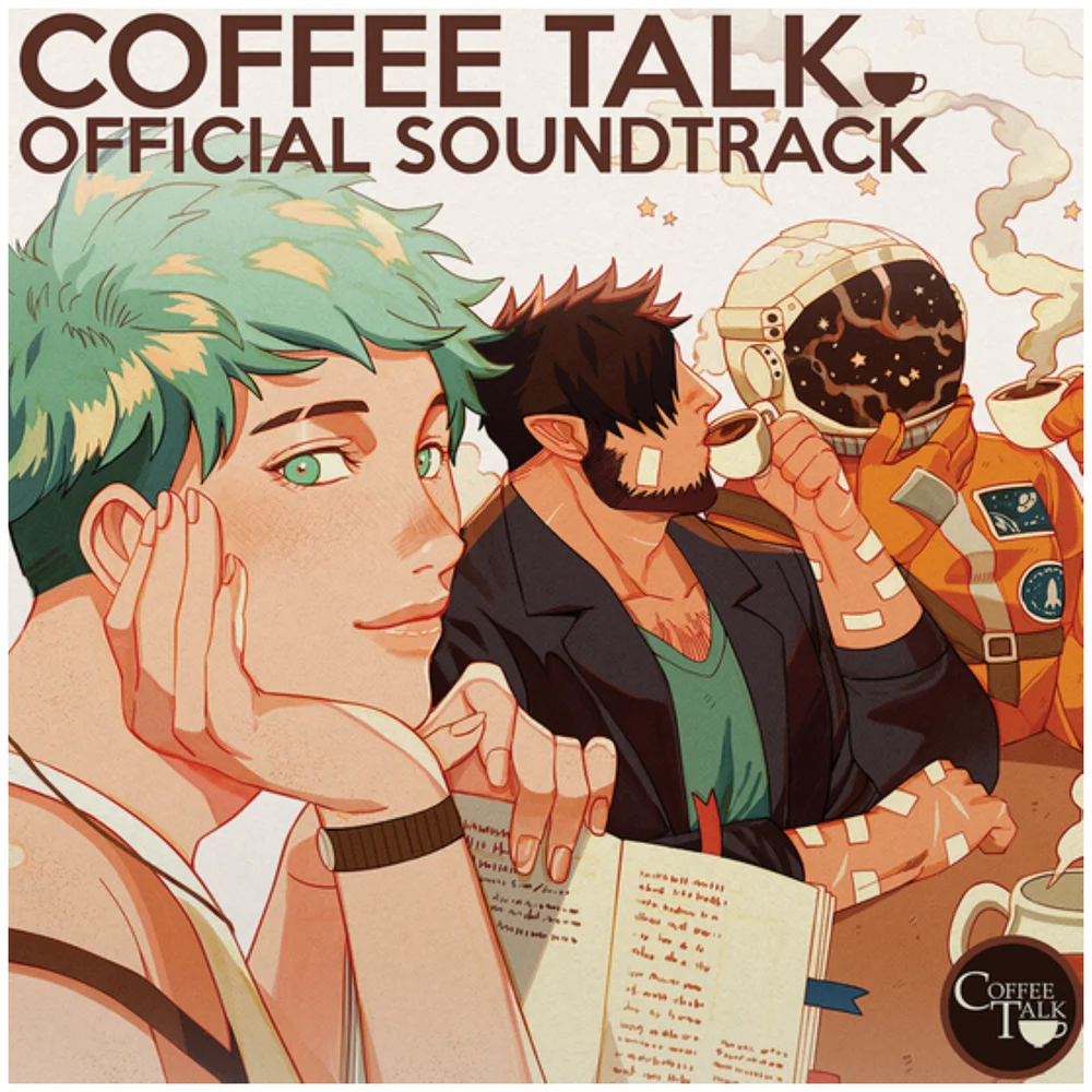 Coffee Talk (Bande son originale) 180g 2xLP (Vert Matcha et Brun Café) Image 1