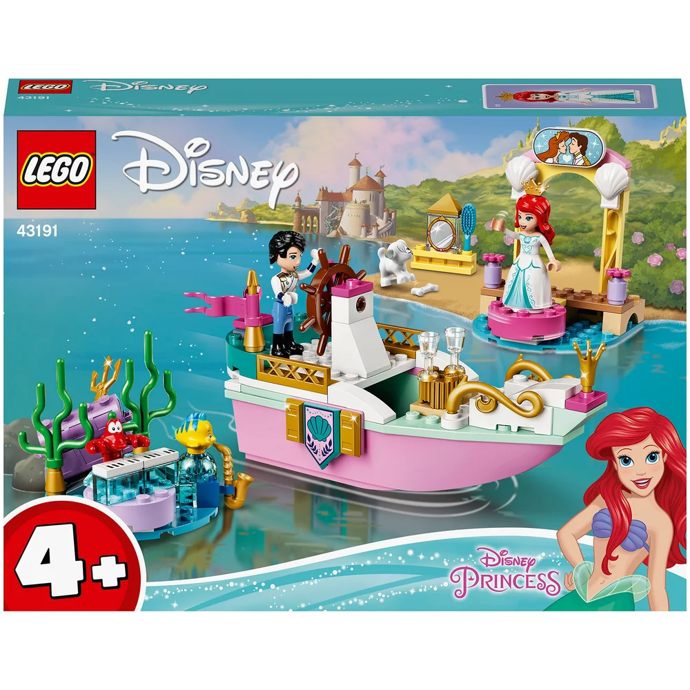 LEGO Disney Princesse : Le bateau de mariage d’Ariel (43191) Image 1