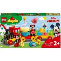 LEGO DUPLO Le Train d’anniversaire de Mickey et Minnie Jouet pour Enfant de 2 ans (10941)