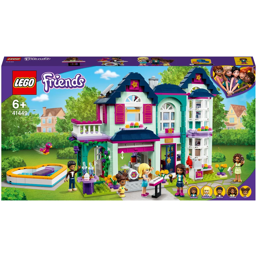 LEGO Friends : La maison familiale d'Andréa (41449) Image 1