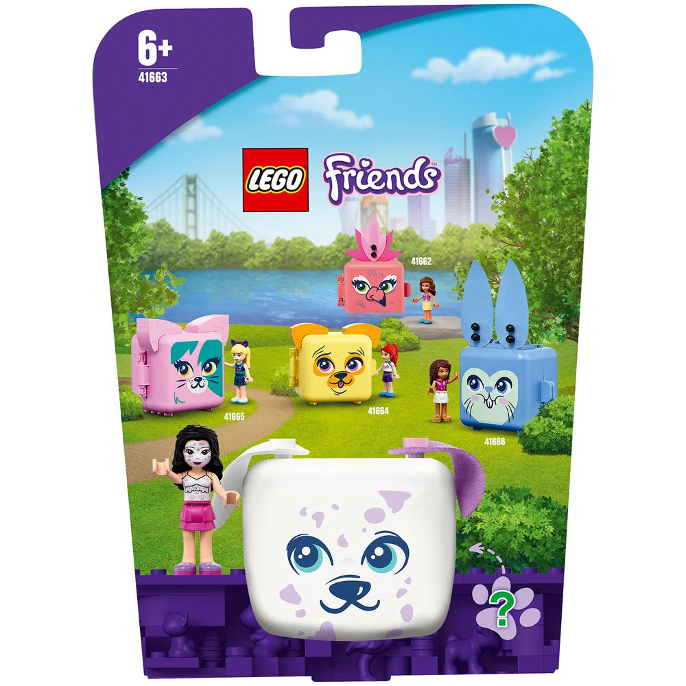 LEGO Friends : Le cube dalmatien d'Emma Series 4 (41663) Image 1