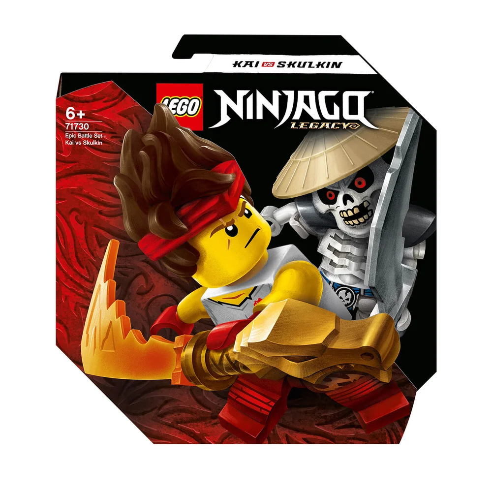 LEGO NINJAGO : Set de bataille épique - Kai contre Skulkin (71730) Image 1