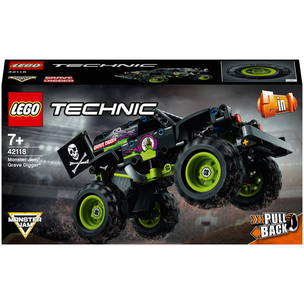 LEGO Technic : Monster Jam Grave Digger® 2 en 1 (42118) Image 1