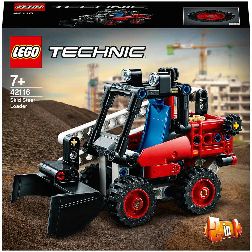 LEGO Technic : Chargeuse compacte 2 en 1 (42116) Image 1