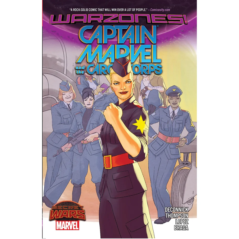 Marvel Captain Marvel & The Carol Corps Roman graphique Broché Image 1