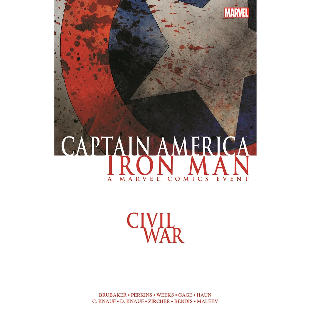 Marvel Civil War : Captain America/Iron Man Roman graphique Broché Image 1