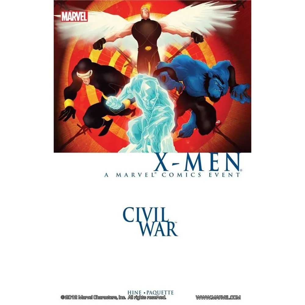 Marvel Civil War : X-Men Roman graphique Broché Image 1
