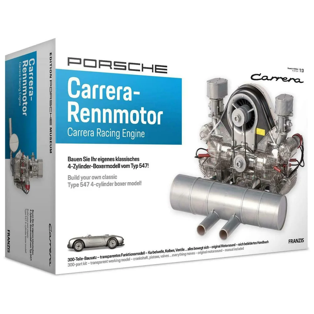 Franzis Official Kit modèle de moteur Porsche Carrera Racing Image 1