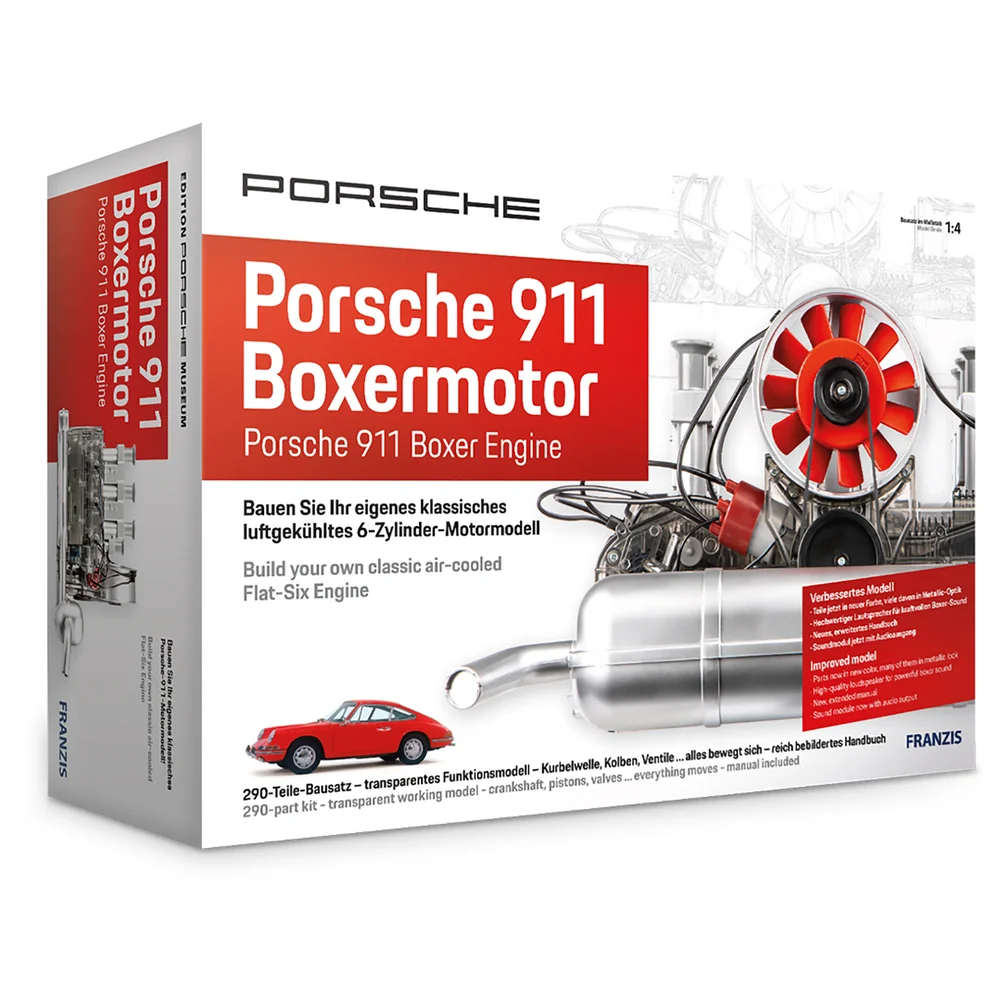 Franzis Official moteur Porsche 911 Boxer Image 1