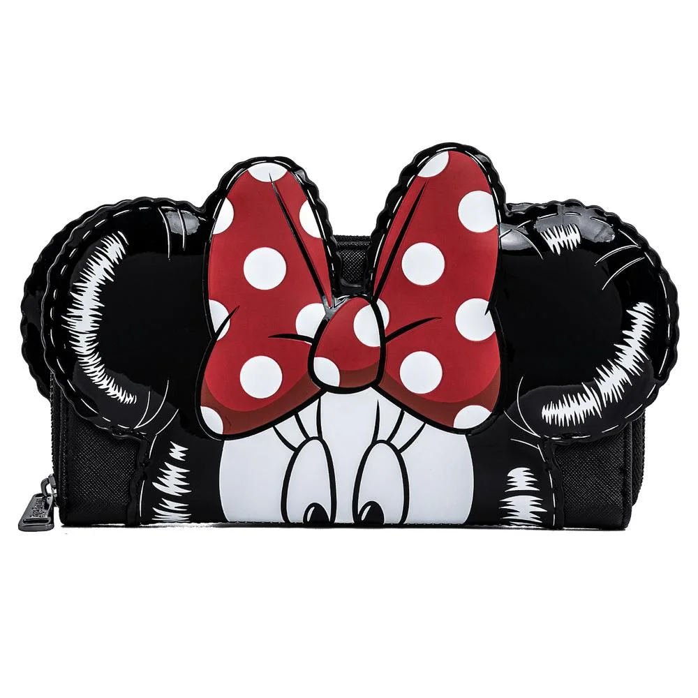 Loungefly Disney Mickey and Minnie Balloons Cosplay Zip Around Wallet Image 1