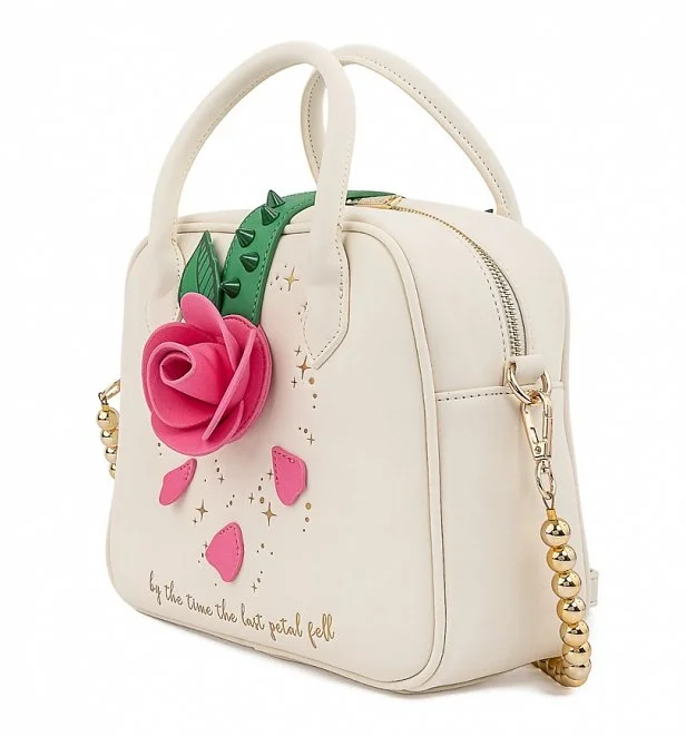 Loungefly Disney Beauty and The Beast Rose Crossbody Bag Image 1