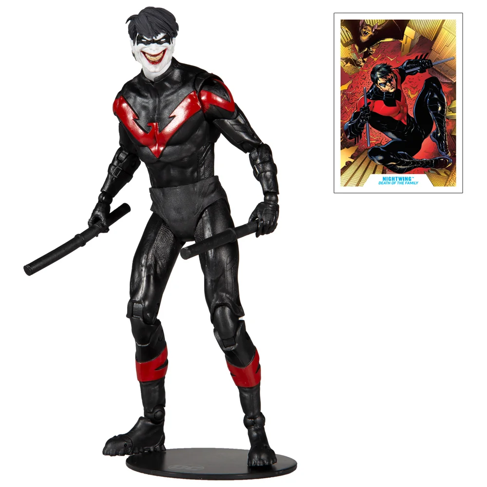 McFarlane DC Multiverse 18 cm Figurine articulée Nightwing Joker Image 1