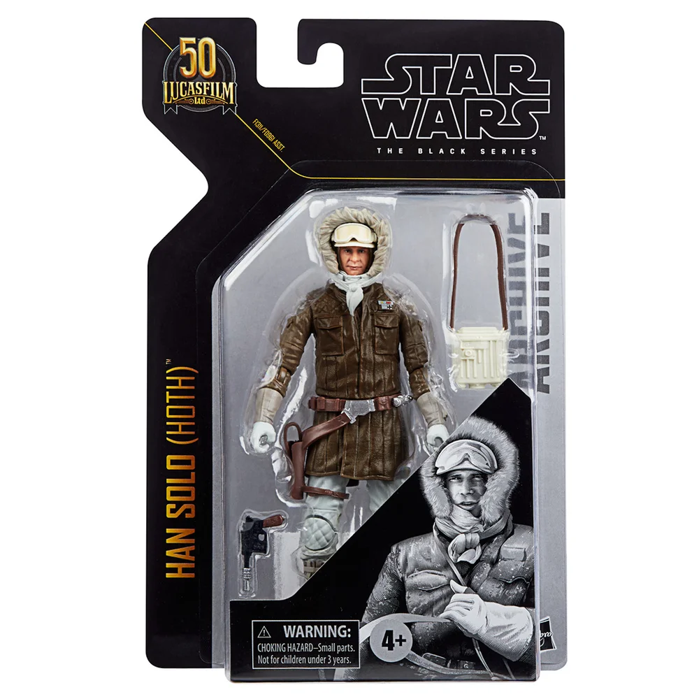 Hasbro Star Wars The Black Series Archive Figurine articulée Han Solo (Hoth) Image 1