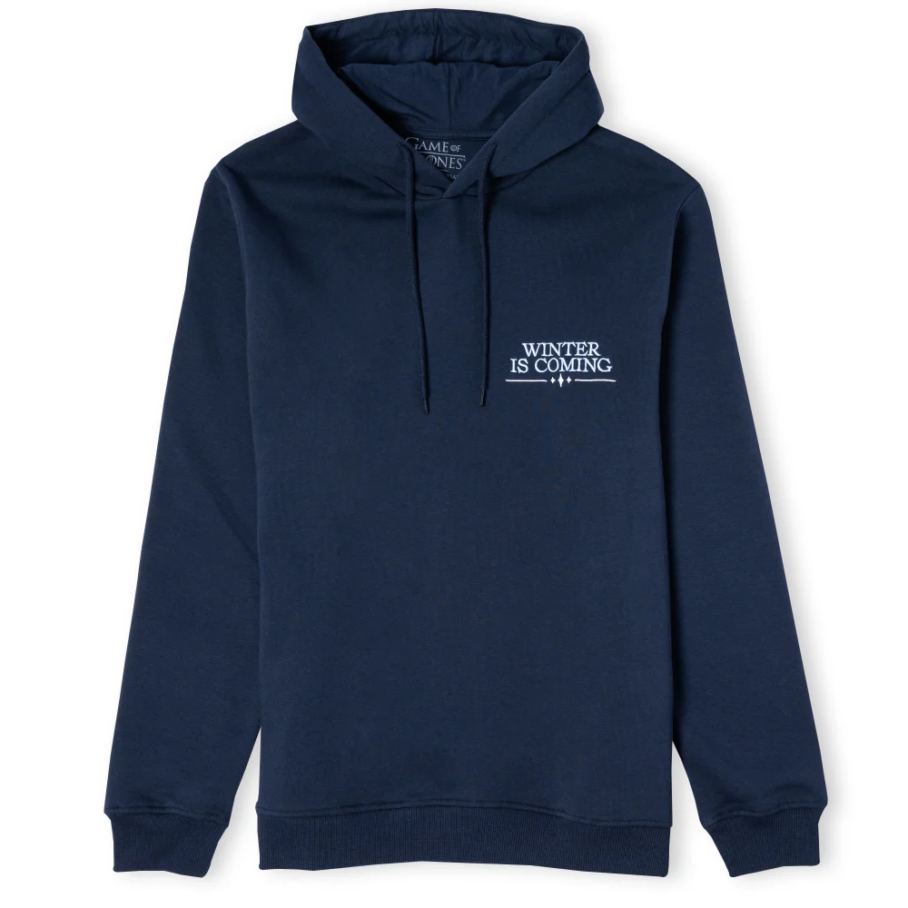 Game of Thrones Winter Is Coming Sweat à Capuche Unisexe - Navy - S Image 1