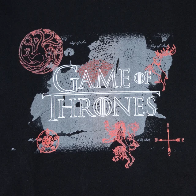 Game of Thrones T-Shirt Manches Longues Unisexe - Noir