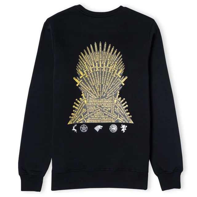 Game of Thrones Win Or Die Sweatshirt Unisexe - Noir