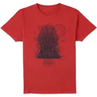 Game of Thrones The Iron Throne T-Shirt Homme - Rouge - undefined undefined