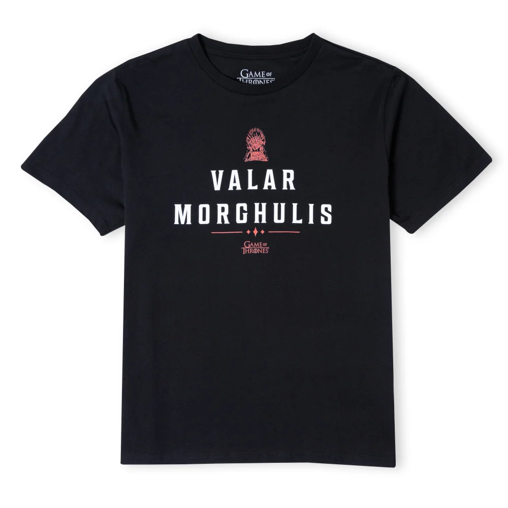 Game of Thrones Valar Morghulis T-Shirt Homme - Noir - S Image 1