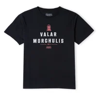 Game of Thrones Valar Morghulis T-Shirt Homme - Noir - undefined undefined