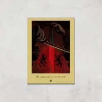 Game of Thrones Lannisters Affiche Artistique