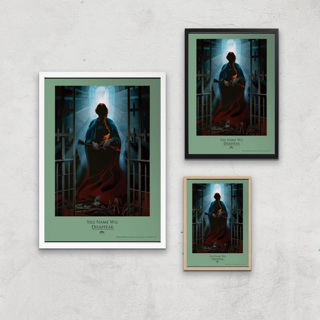 Game of Thrones Disappear Affiche Artistique
