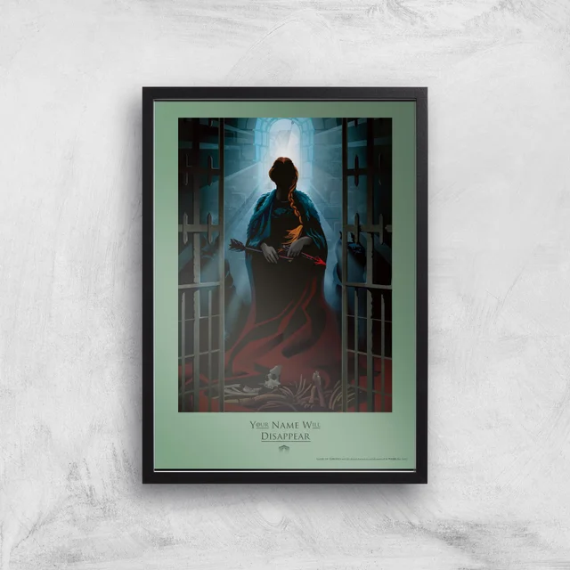 Game of Thrones Disappear Affiche Artistique