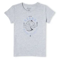 Game of Thrones House Stark T-Shirt Femme - Gris