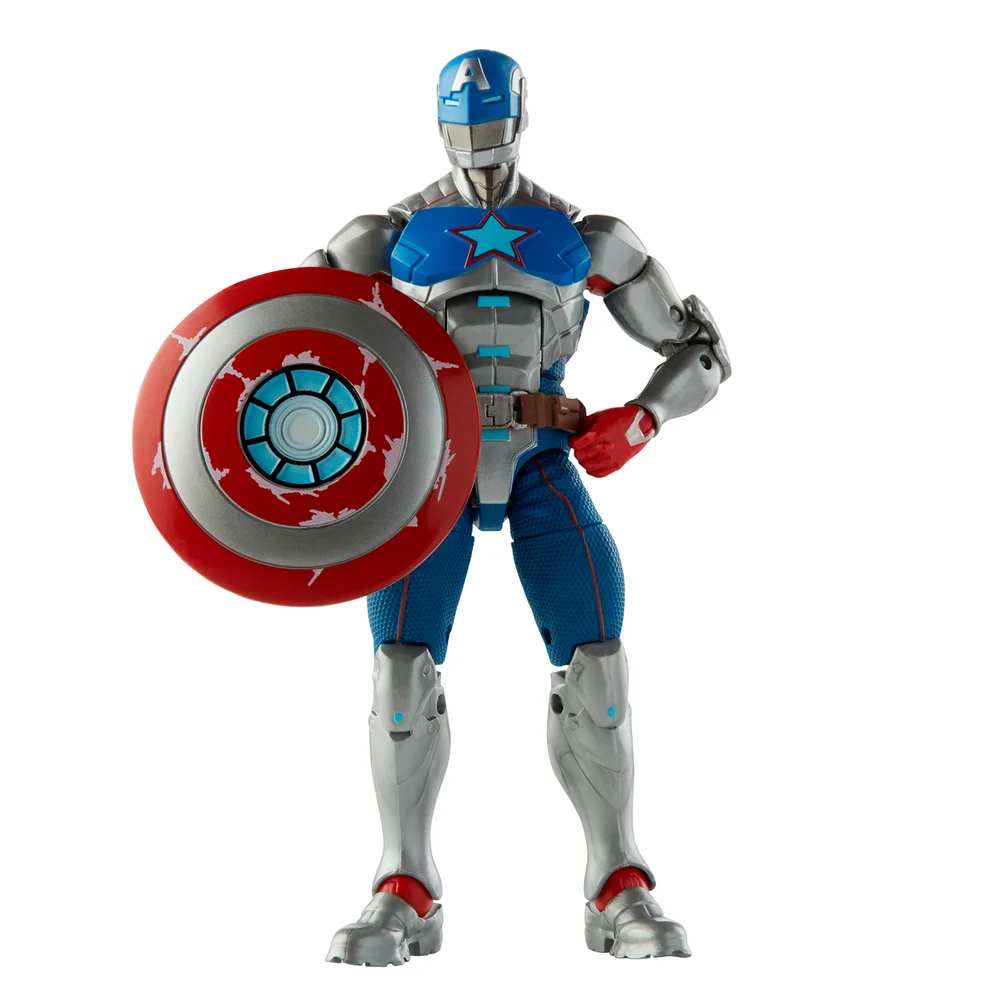 Hasbro Marvel Legends Series Figurine articulée 15 cm Civil Warrior avec bouclier Image 1