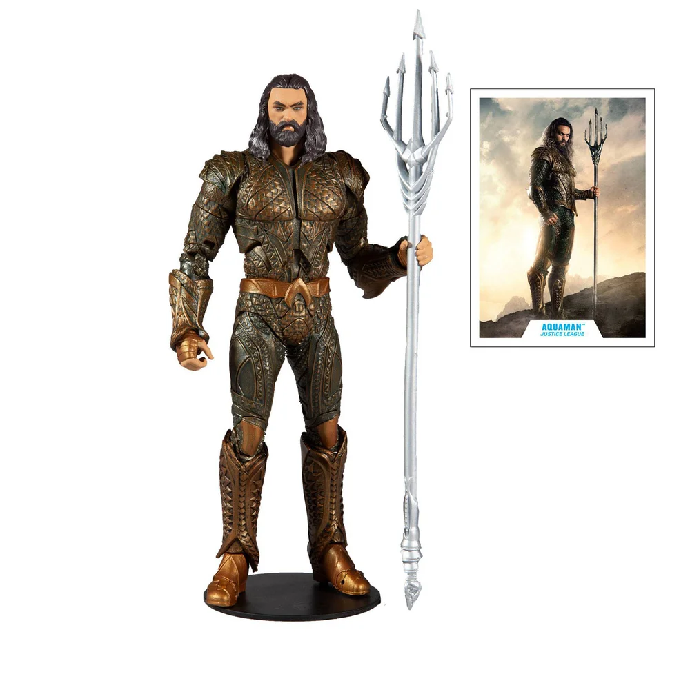 McFarlane DC Film Justice League - Figurine articulée 18 cm Aquaman Image 1