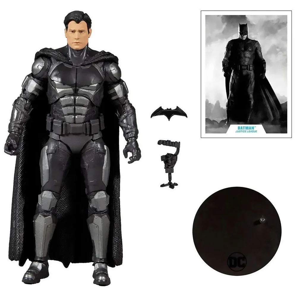 McFarlane Toys DC Film Justice League - Figurine articulée 18 cm Batman (Bruce Wayne) Image 1