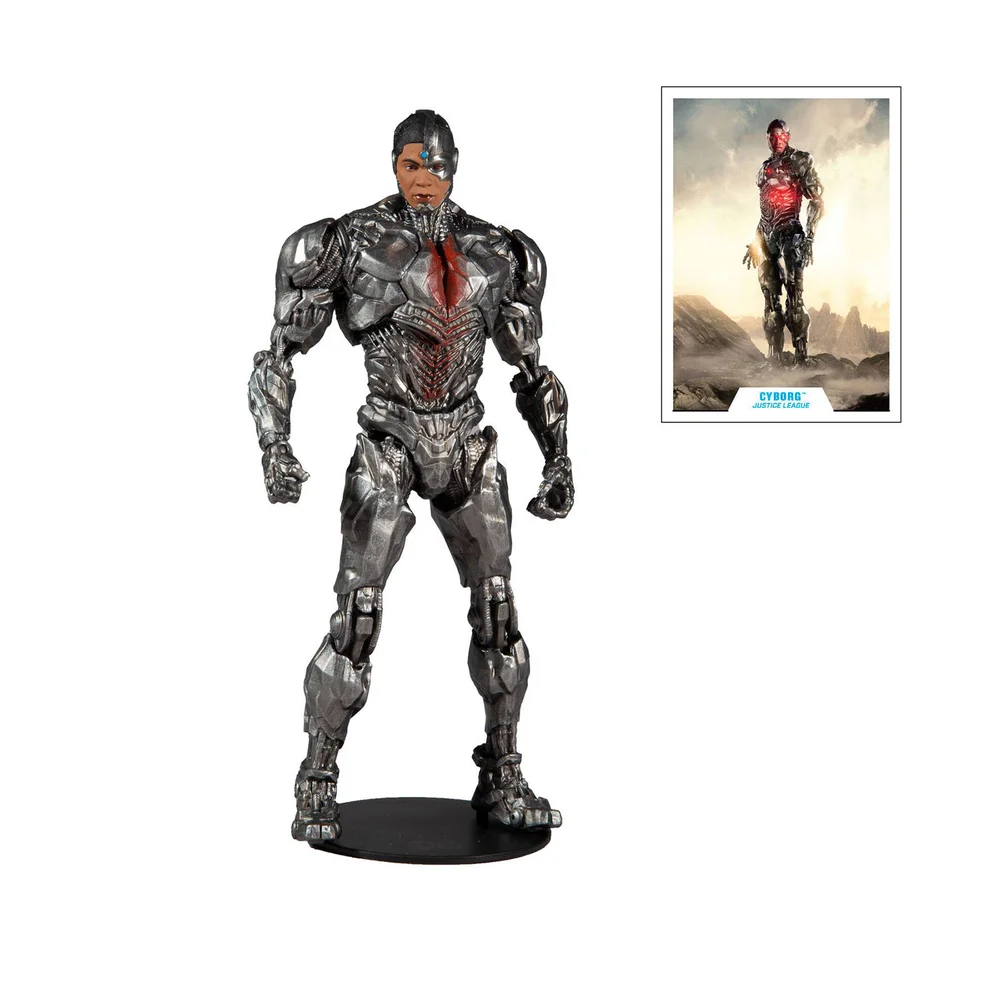 McFarlane DC Film Justice League - Figurine articulée 18 cm Cyborg Image 1
